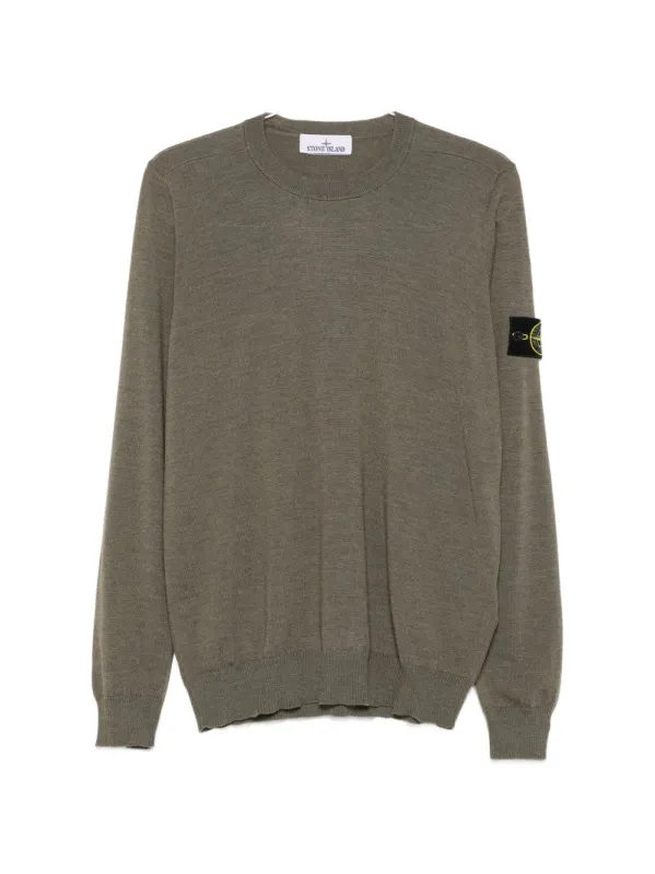 Wool Crewneck Sweater made by Stone Island