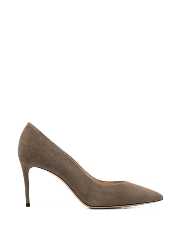 Suede Learher Pumps made by Casadei