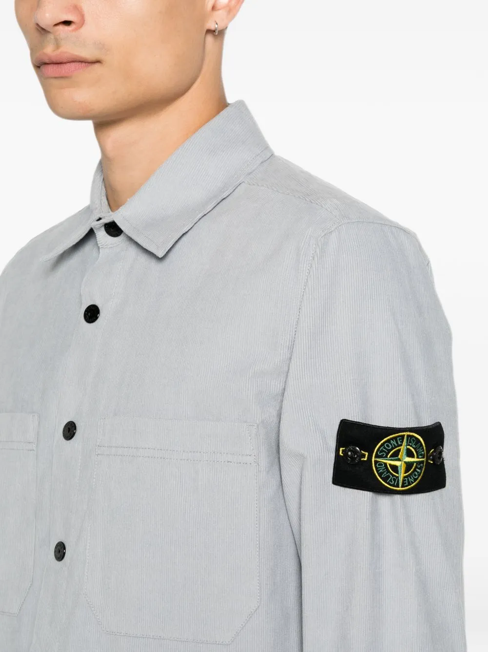 Shirts Grey sold by Wanan Luxury product image thumbnail 4