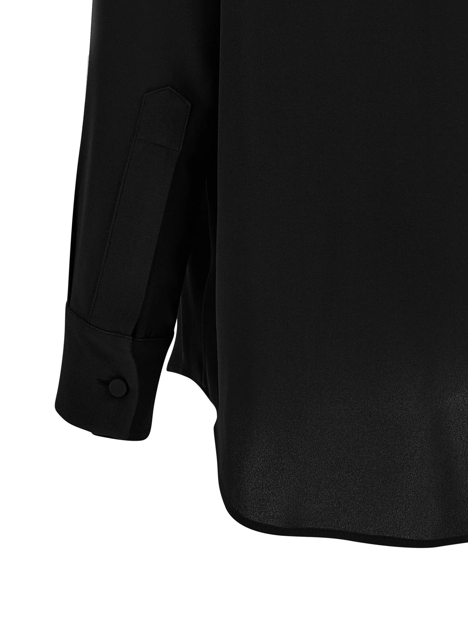 Shirt With Scarf Shirt And Blouse Black sold by Wanan Luxury product image thumbnail 4