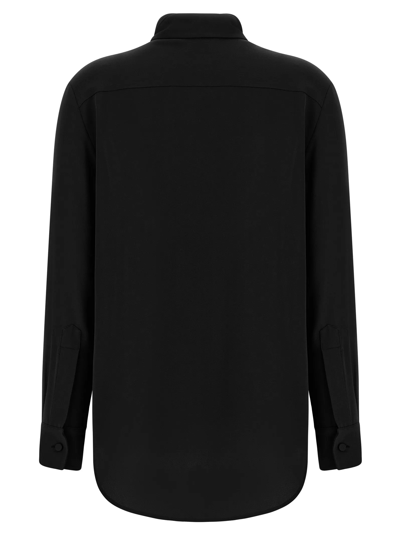 Shirt With Scarf Shirt And Blouse Black sold by Wanan Luxury product image thumbnail 2