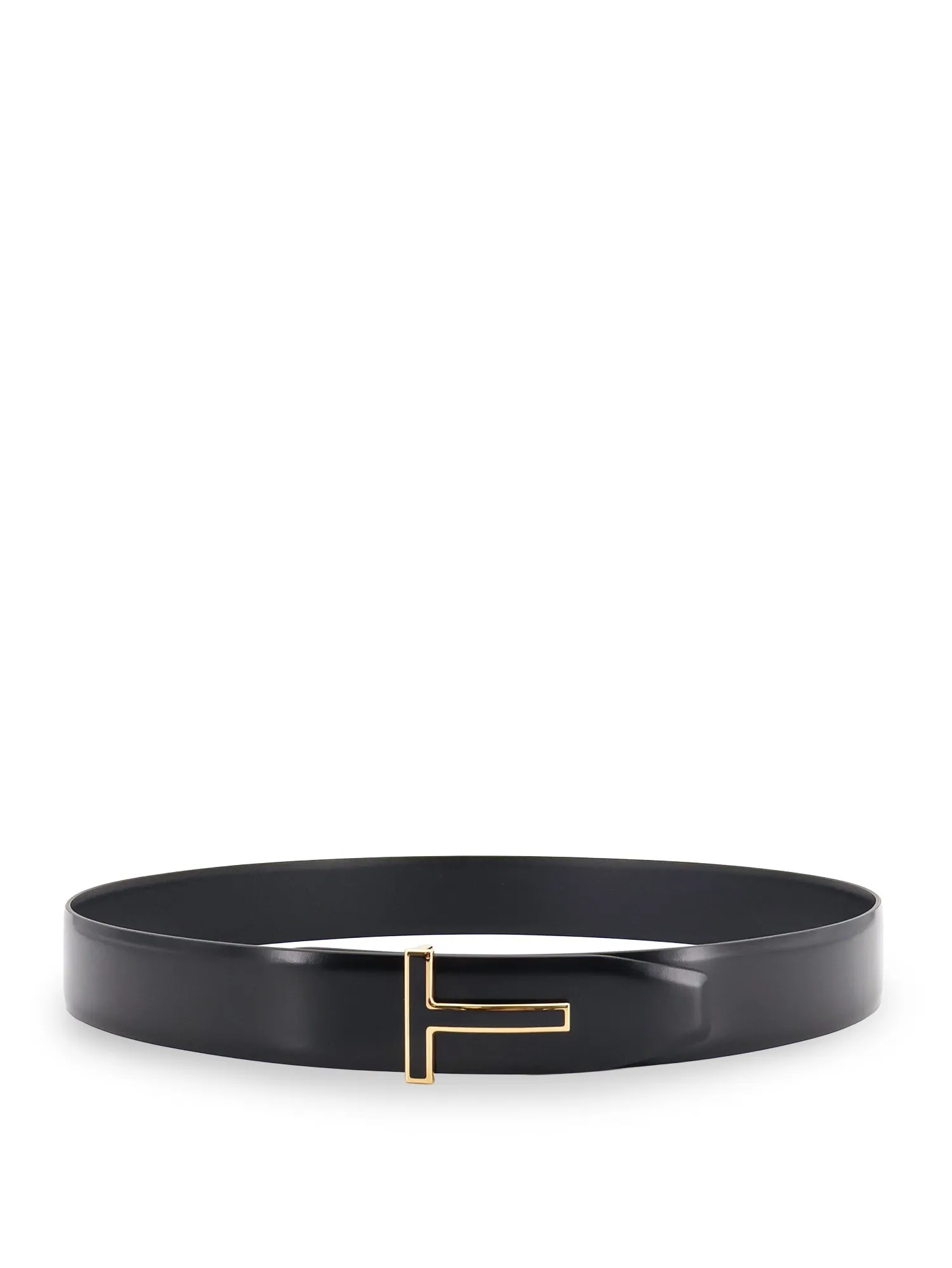 Leather Belt With Metal Logo Buckle sold by Wanan Luxury