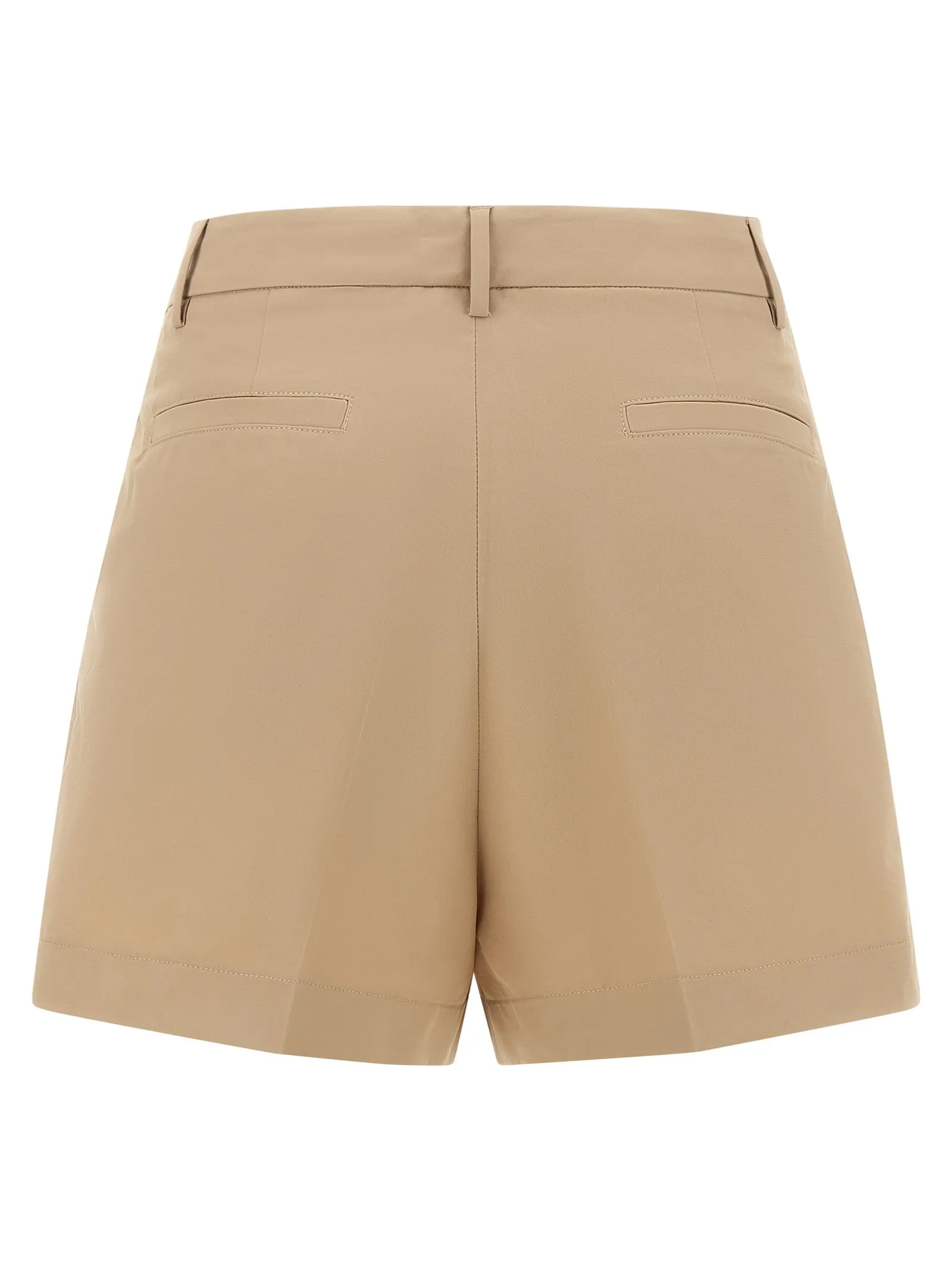 Bermuda Shorts With Pleats Bermuda And Short Brown sold by Wanan Luxury product image thumbnail 2