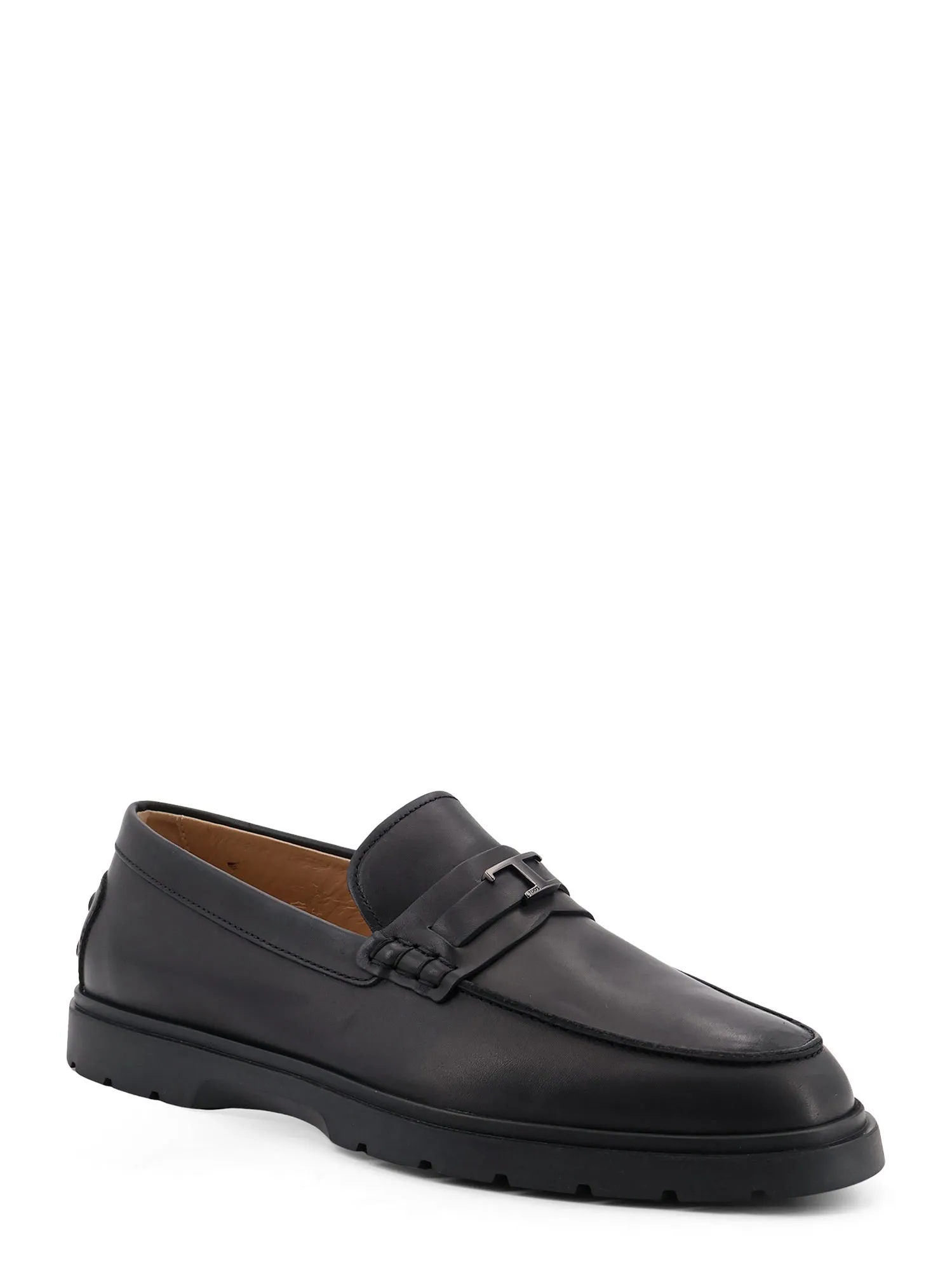 Leather Loafers With Metal Logo sold by Wanan Luxury product image thumbnail 2