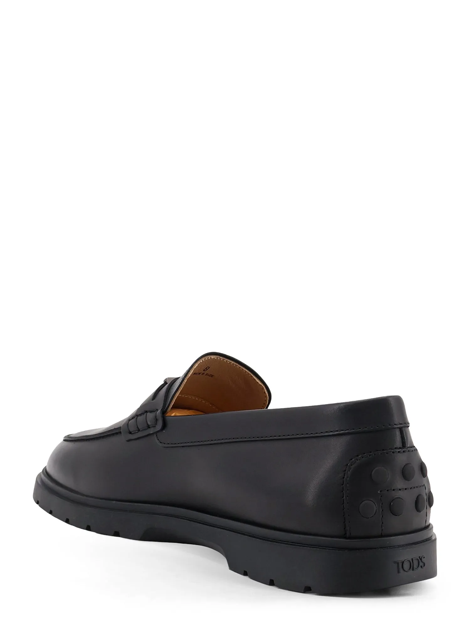 Leather Loafers With Metal Logo sold by Wanan Luxury product image thumbnail 3