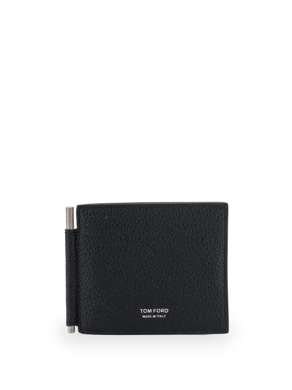 Leather Card Holder With Front Logo made by Tom Ford