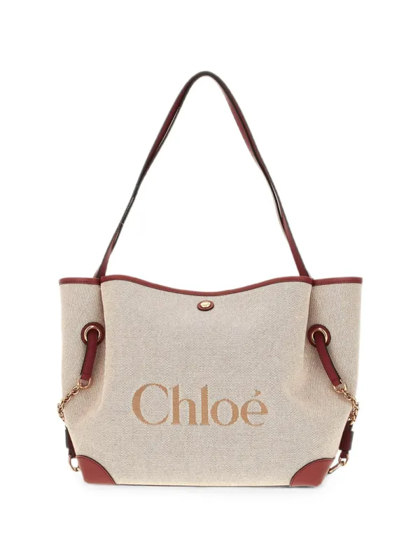 ChloÉ Clover Canvas Bag To Be Carried In Two Ways made by Chloe