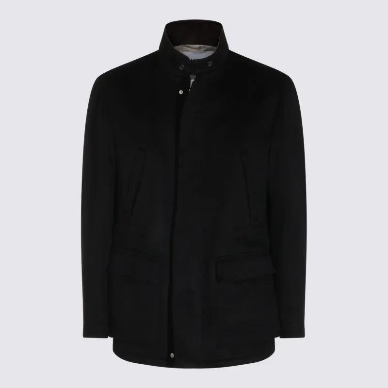 Coats Black made by Lardini