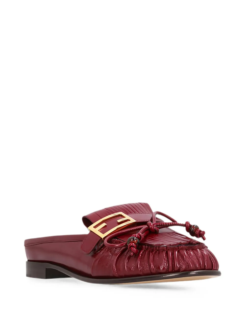 Baguette Leather Sabots sold by Wanan Luxury product image thumbnail 2