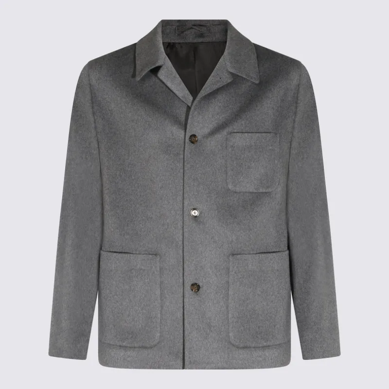 Jackets Grey made by Lardini