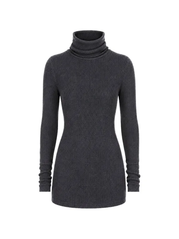 Wool Turtle-Neck Sweater made by Rick Owens