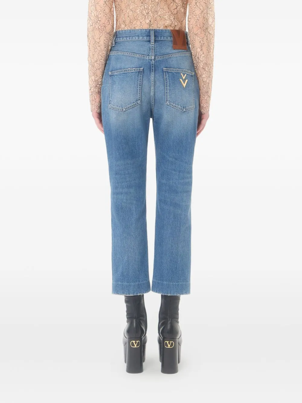 Denim Cotton Jeans sold by Wanan Luxury product image thumbnail 4