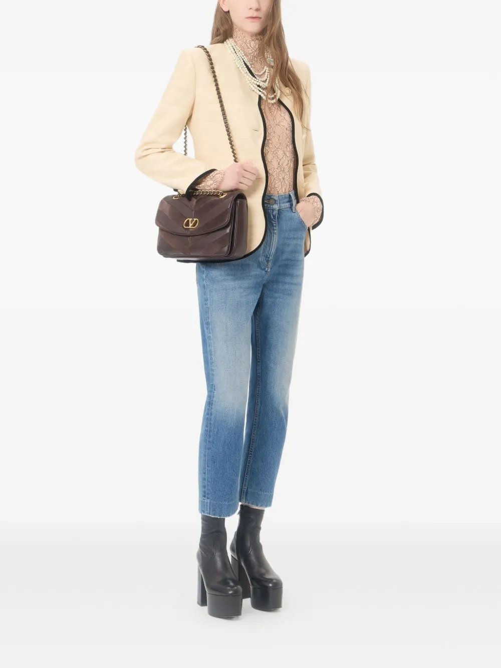 Denim Cotton Jeans sold by Wanan Luxury product image thumbnail 3