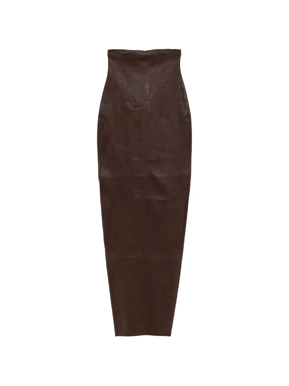 Leather Long Skirt sold by Wanan Luxury