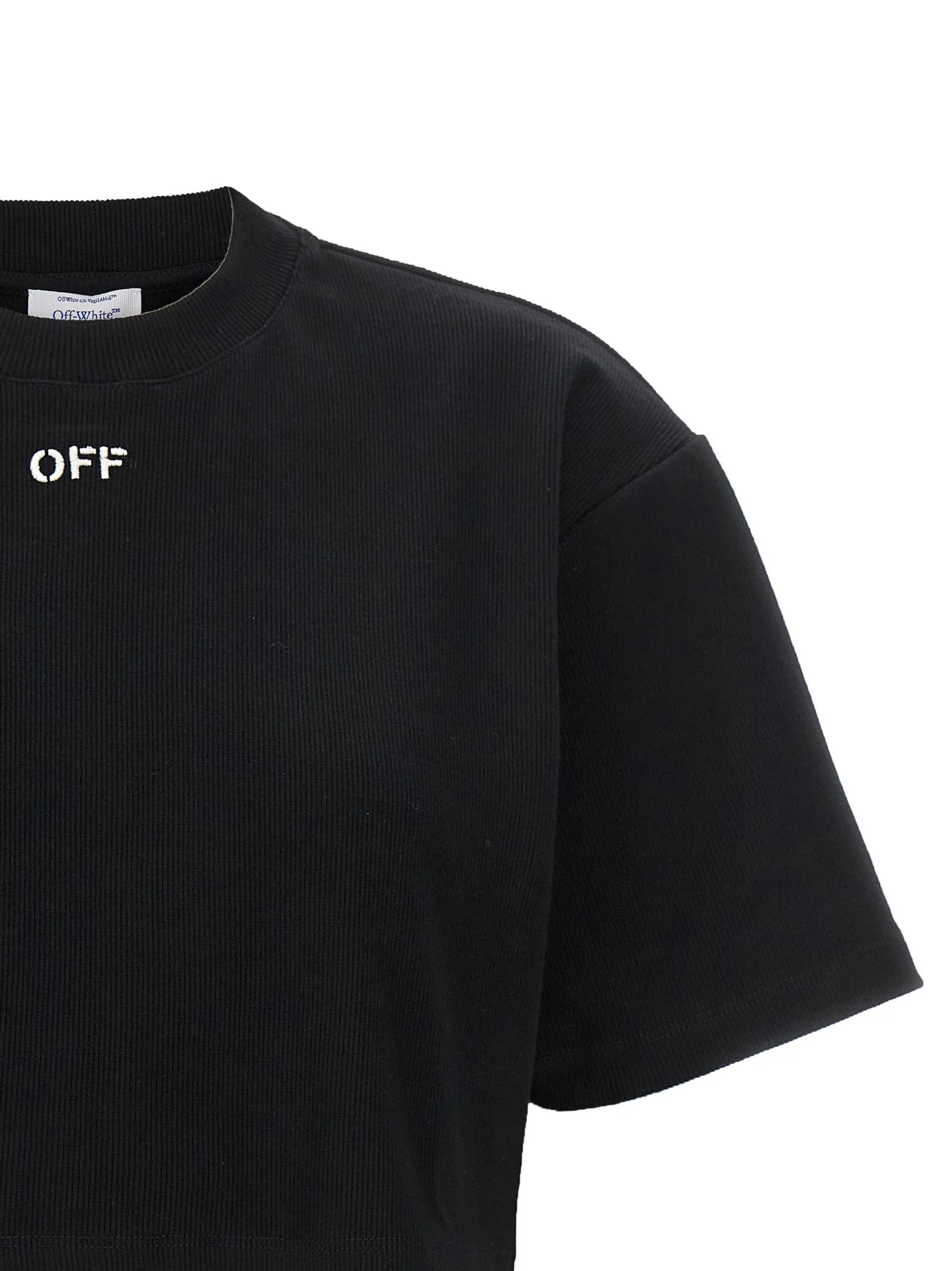 Off Stamp T-Shirt Black sold by Wanan Luxury product image thumbnail 3