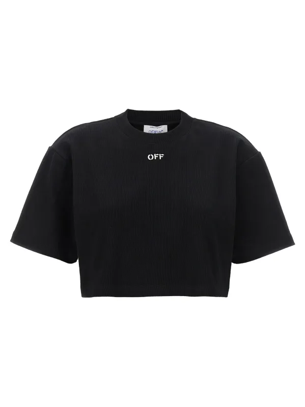 Off Stamp T-Shirt Black made by Off-White