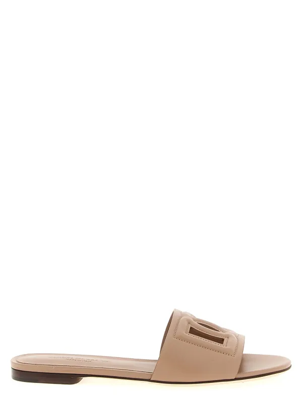 Dg Millennials Sandals Beige made by Dolce & Gabanna
