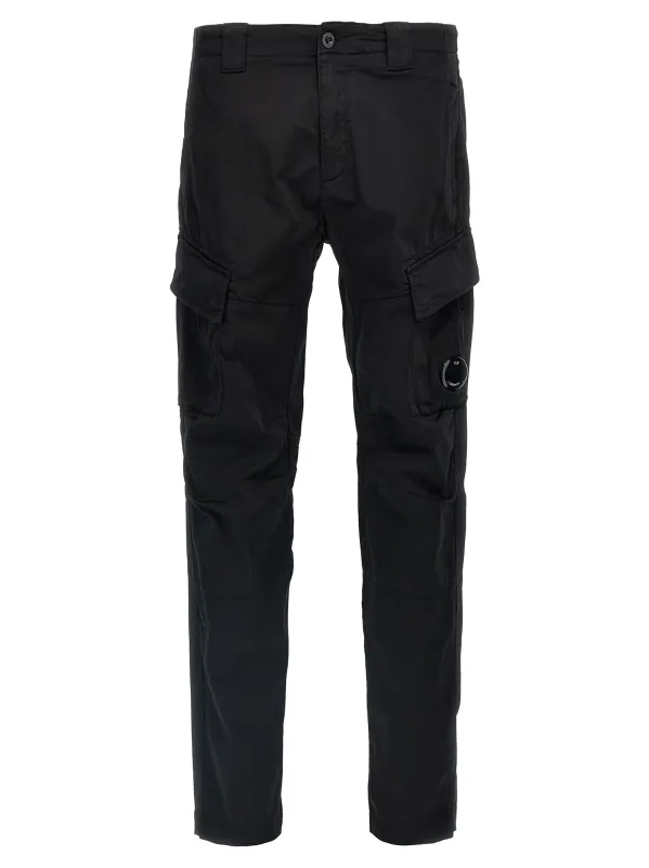 Lente Cargo Pants Black made by C.P. Company