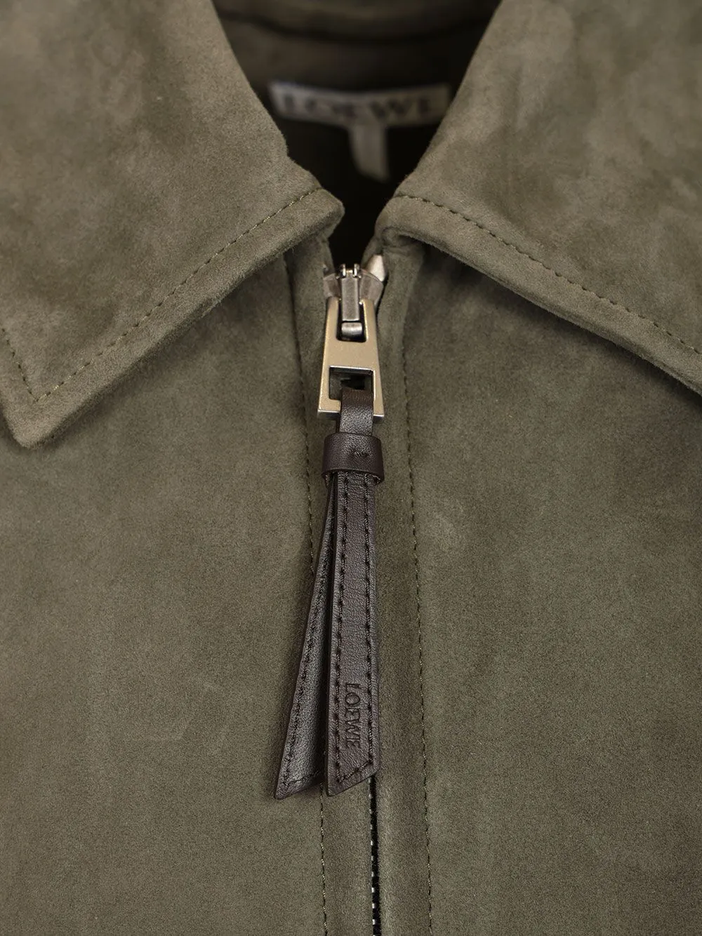 Lightweight Suede Lambskin Jacket Jackets Green sold by Wanan Luxury product image thumbnail 5