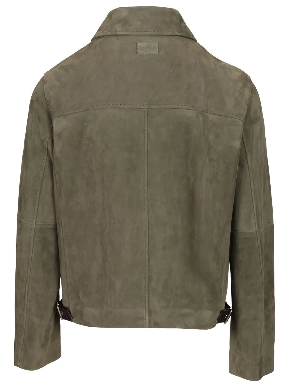 Lightweight Suede Lambskin Jacket Jackets Green sold by Wanan Luxury product image thumbnail 2