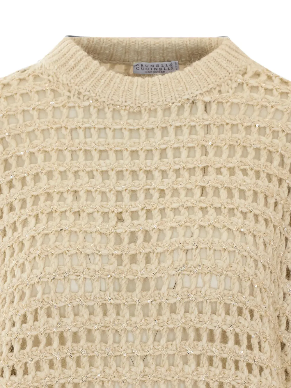 Mesh-Knit Pullover sold by Wanan Luxury product image thumbnail 3
