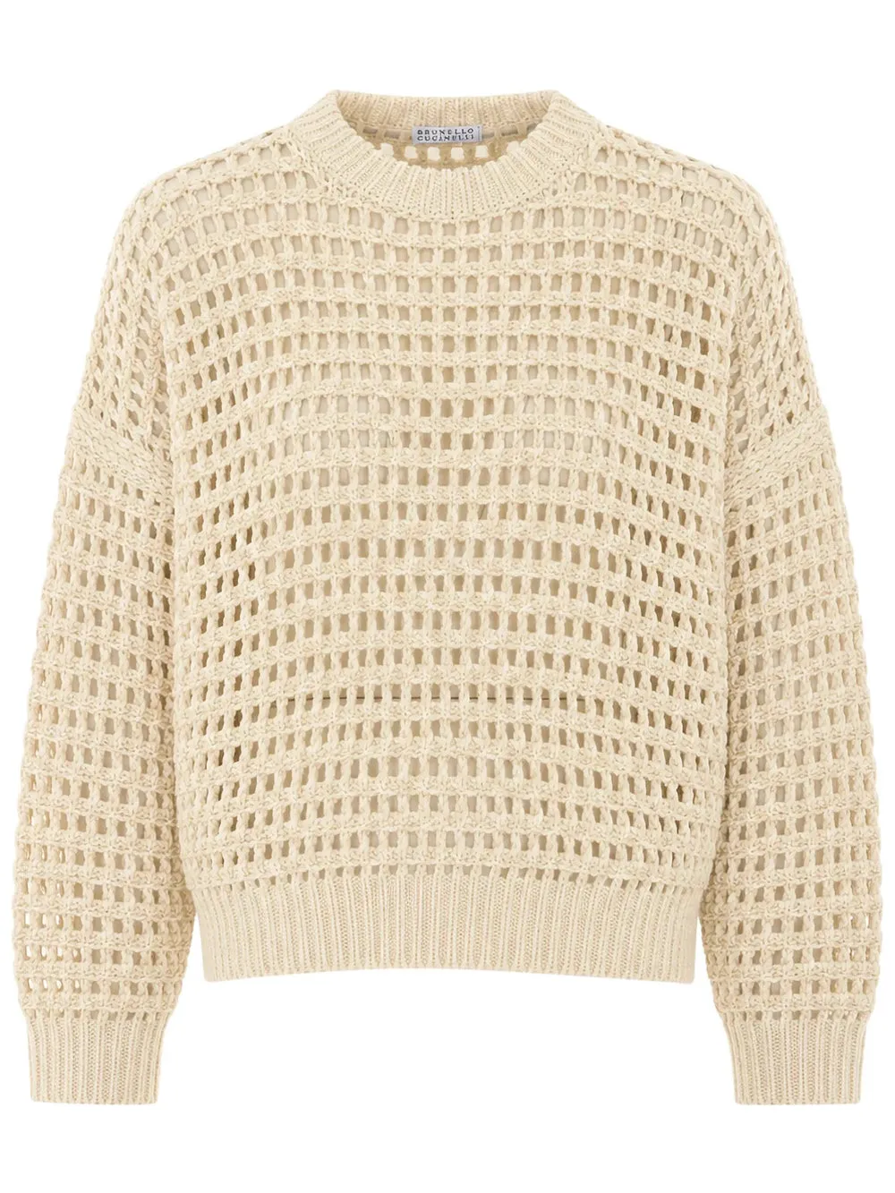 Mesh-Knit Pullover sold by Wanan Luxury