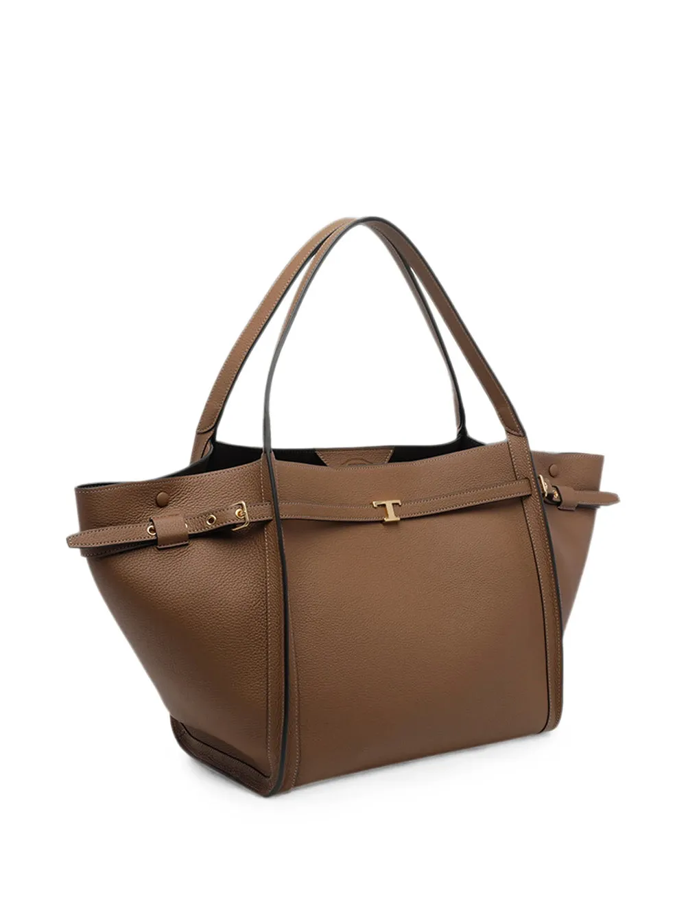 T Signature Medium Shopping Bag In Leather sold by Wanan Luxury product image thumbnail 3