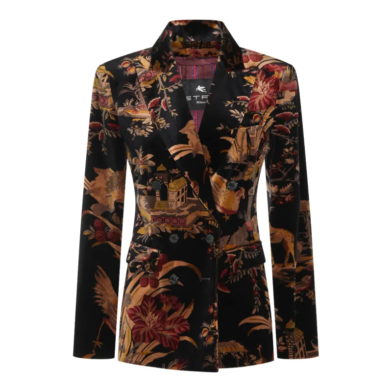 Jackets Black/Bordeaux made by Etro