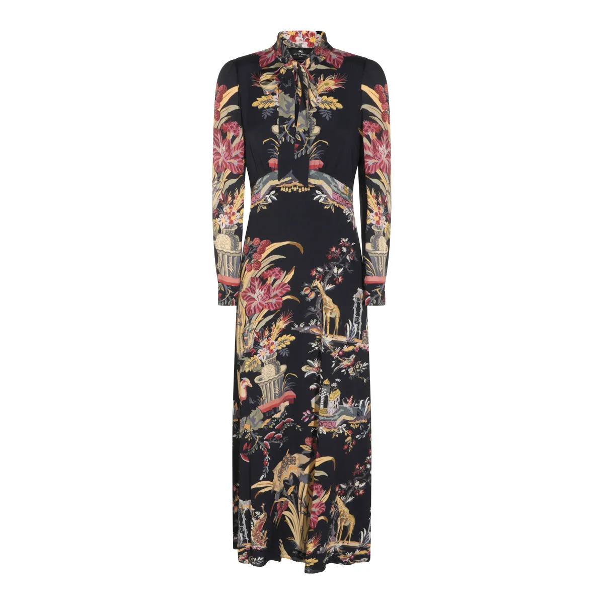 Dresses Black/Bordeaux sold by Wanan Luxury