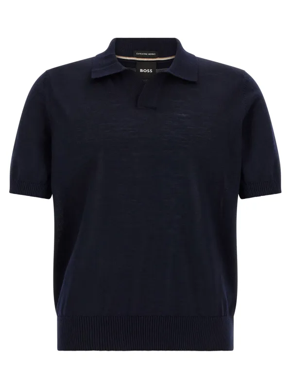 H-Lantoni Polo Blue made by Hugo Boss