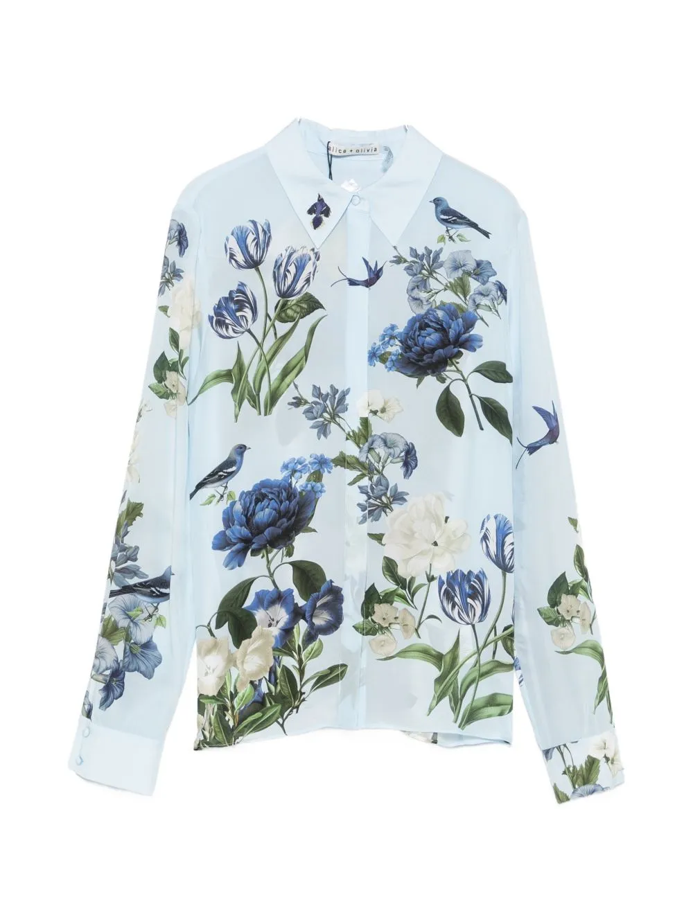 Printed Silk Shirt sold by Wanan Luxury