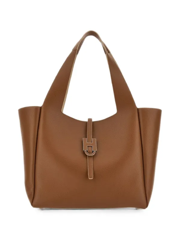 Hogan Trend Leather Tote made by Hogan