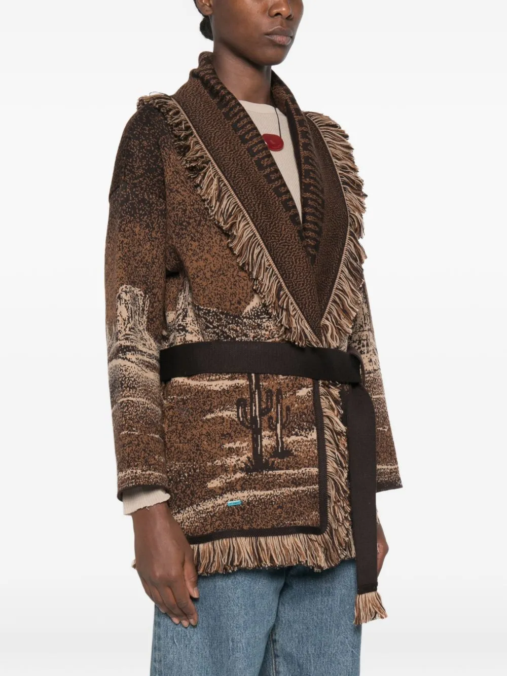 Wild Wild Wool Cardigan sold by Wanan Luxury product image thumbnail 2