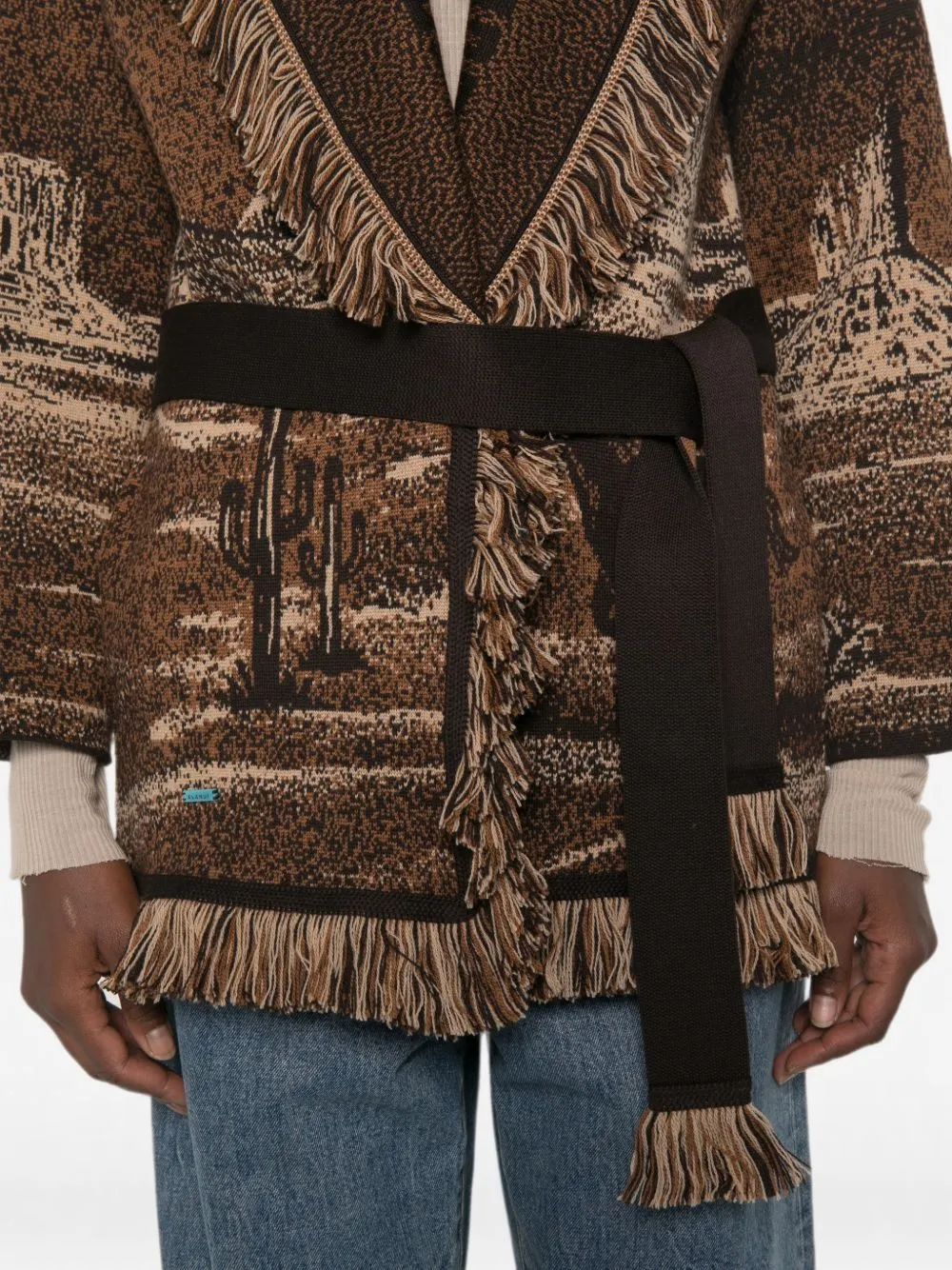 Wild Wild Wool Cardigan sold by Wanan Luxury product image thumbnail 4