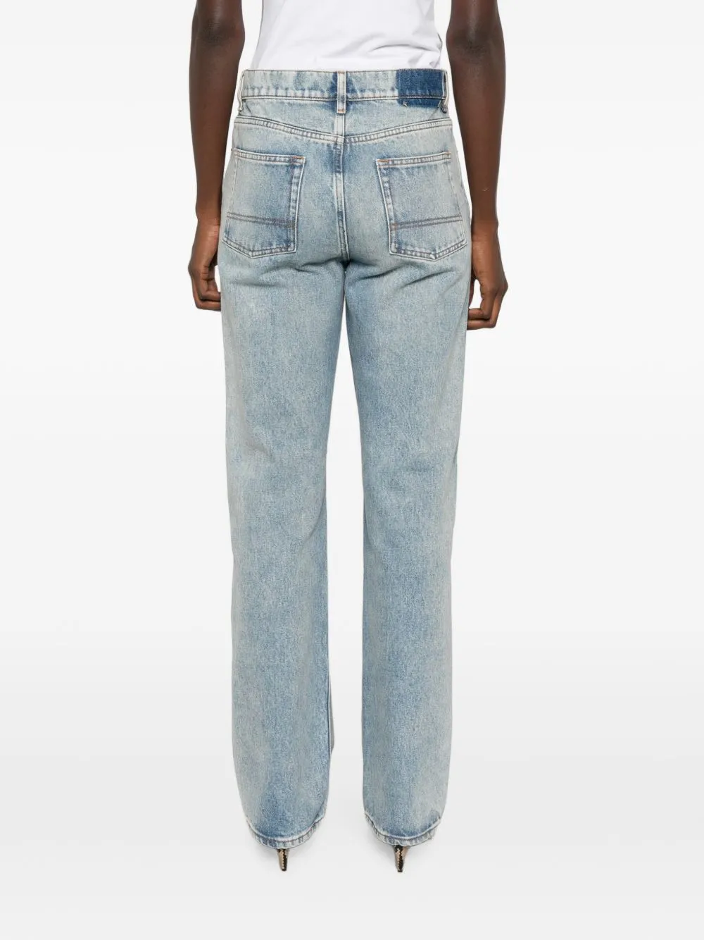 Denim Cotton Jeans sold by Wanan Luxury product image thumbnail 4