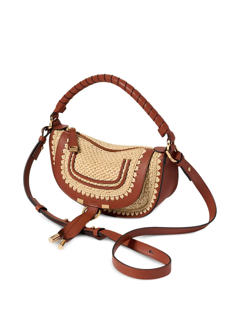 Marcie Mini Rafia Shoulder Bag sold by Wanan Luxury product image thumbnail 5