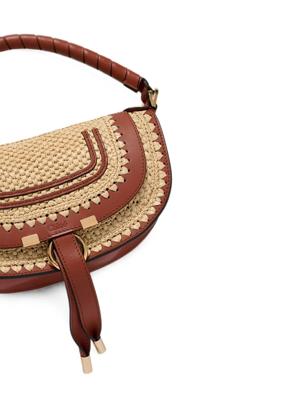 Marcie Mini Rafia Shoulder Bag sold by Wanan Luxury product image thumbnail 2