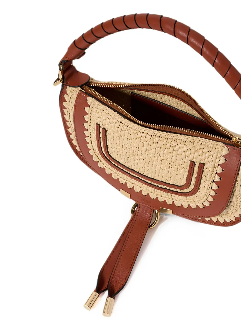 Marcie Mini Rafia Shoulder Bag sold by Wanan Luxury product image thumbnail 3