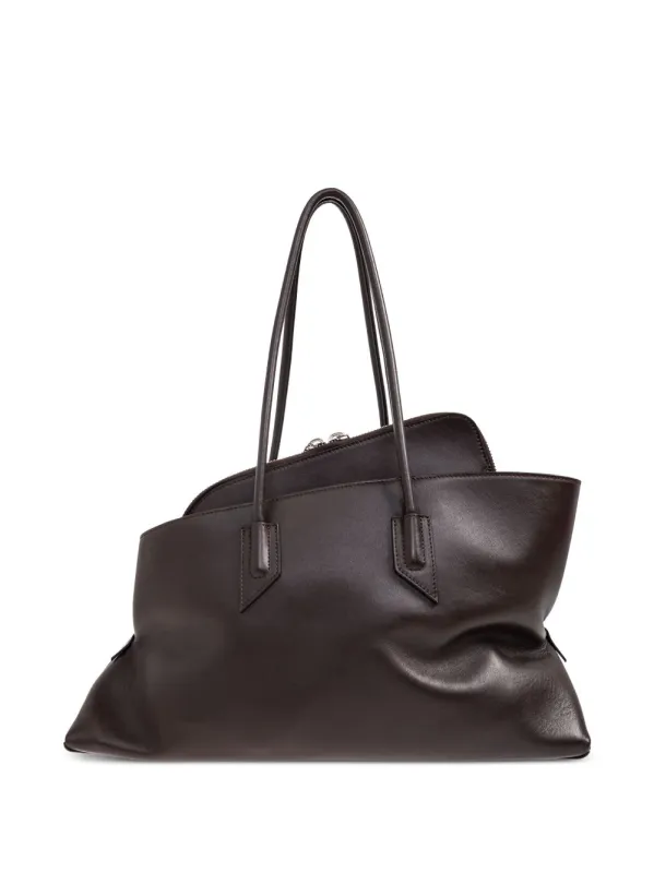 La Passeggiata Medium Leather Shoulder Bag made by The Attico