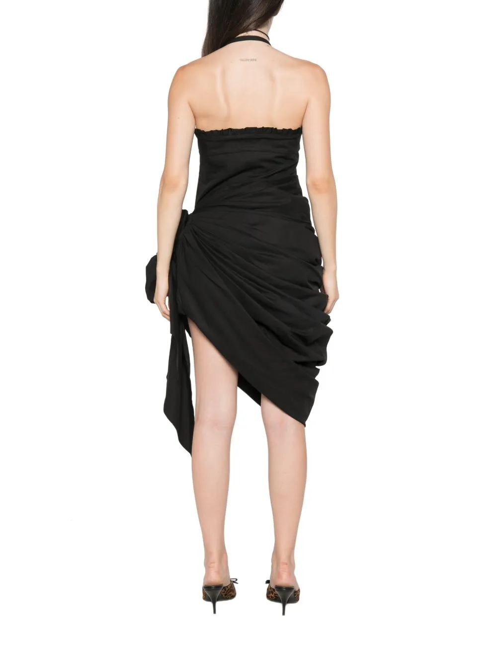 Silk Short Dress sold by Wanan Luxury product image thumbnail 3
