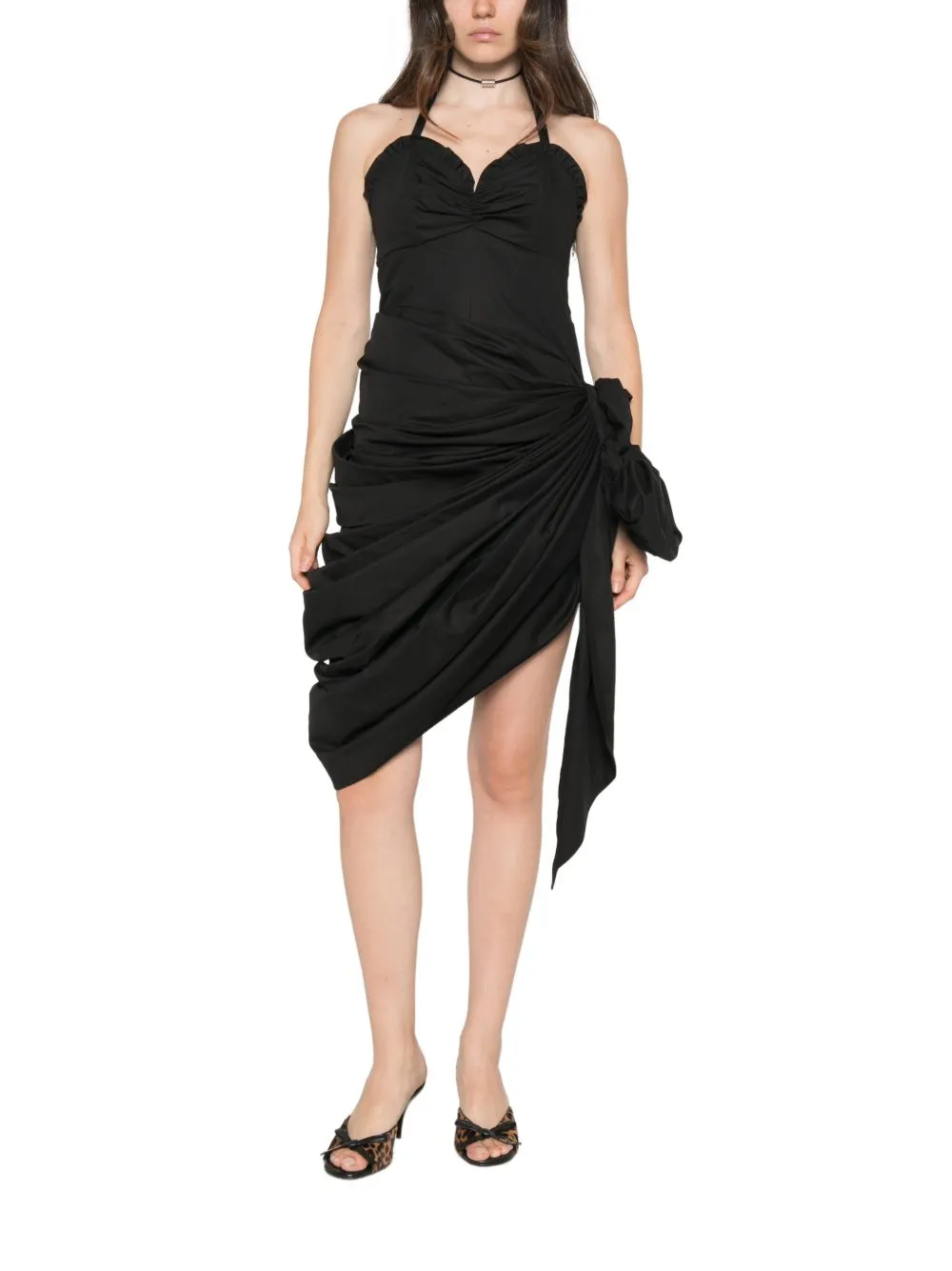 Silk Short Dress sold by Wanan Luxury product image thumbnail 5