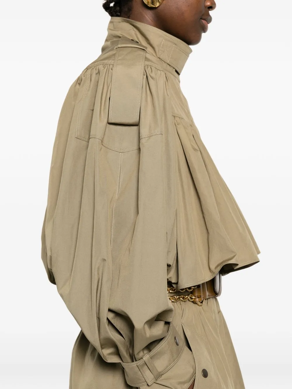 Cotton Trench Coat sold by Wanan Luxury product image thumbnail 3