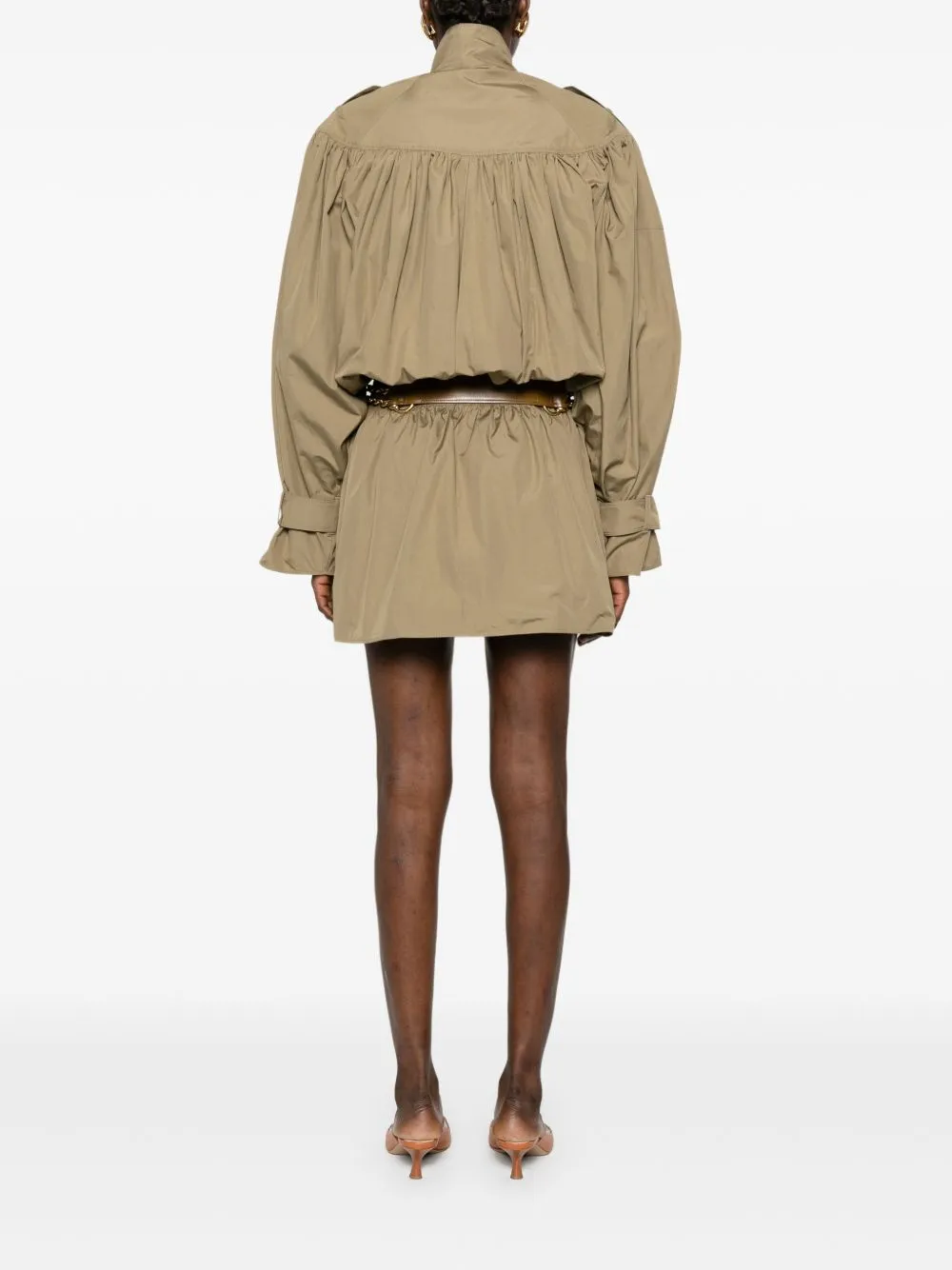 Cotton Trench Coat sold by Wanan Luxury product image thumbnail 4