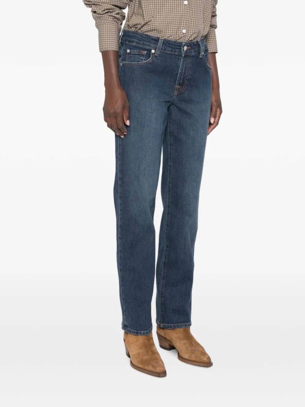 Calie Straight Denim Jeans sold by Wanan Luxury product image thumbnail 4