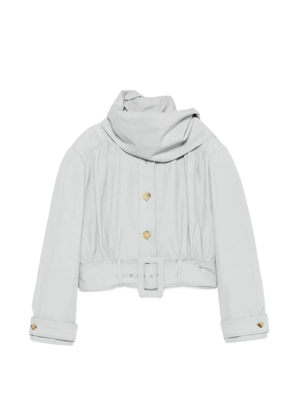 Cotton And Linen Blend Blouson Jacket sold by Wanan Luxury