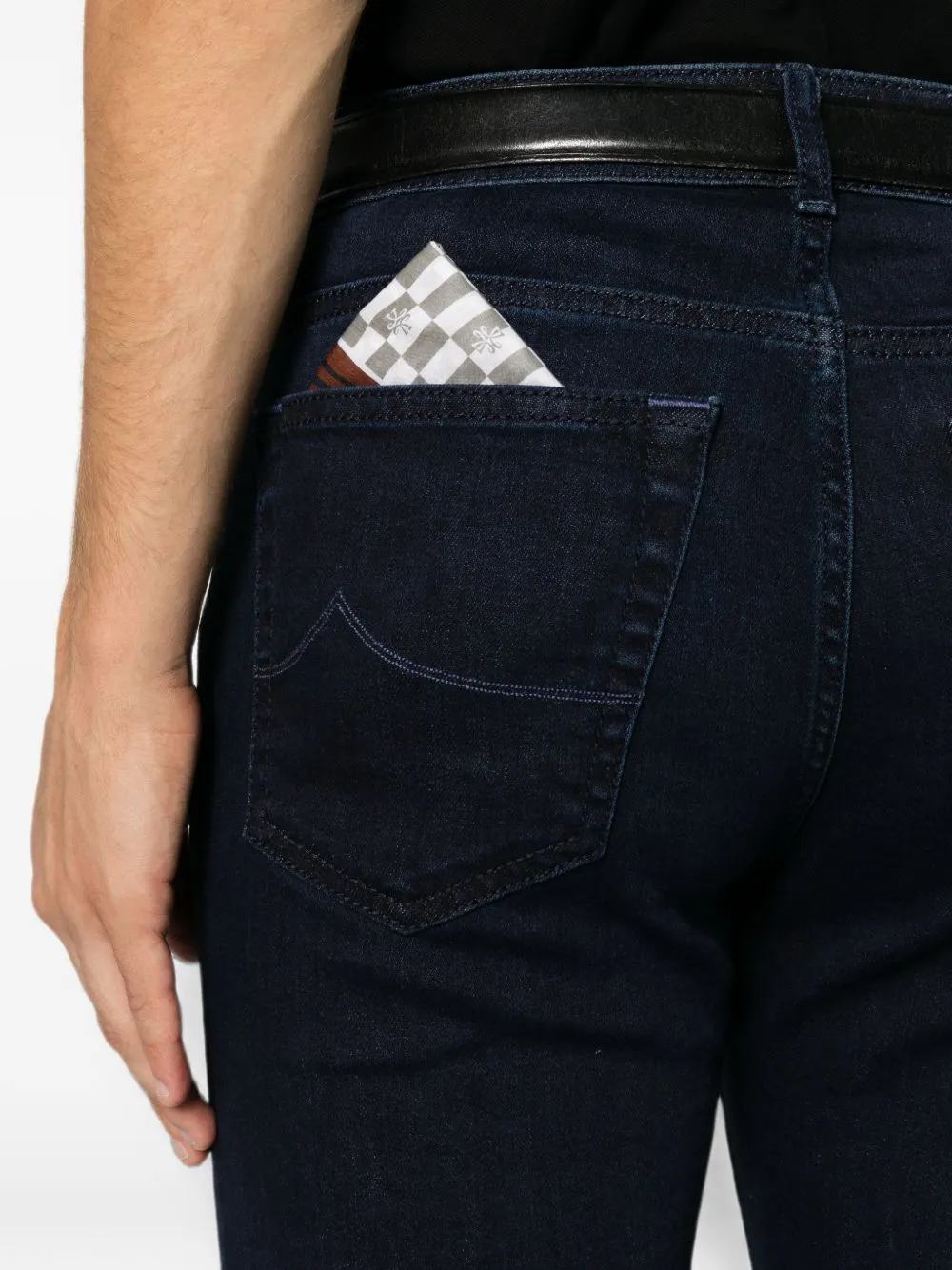 Slim Fit Denim Jeans sold by Wanan Luxury product image thumbnail 4