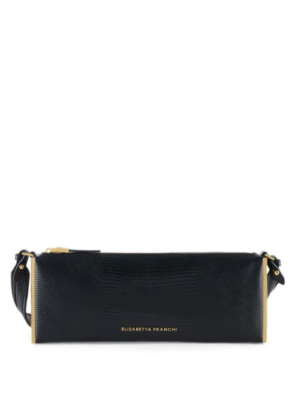 Faux Leather Shoulder Bag made by Elisabetta Franchi