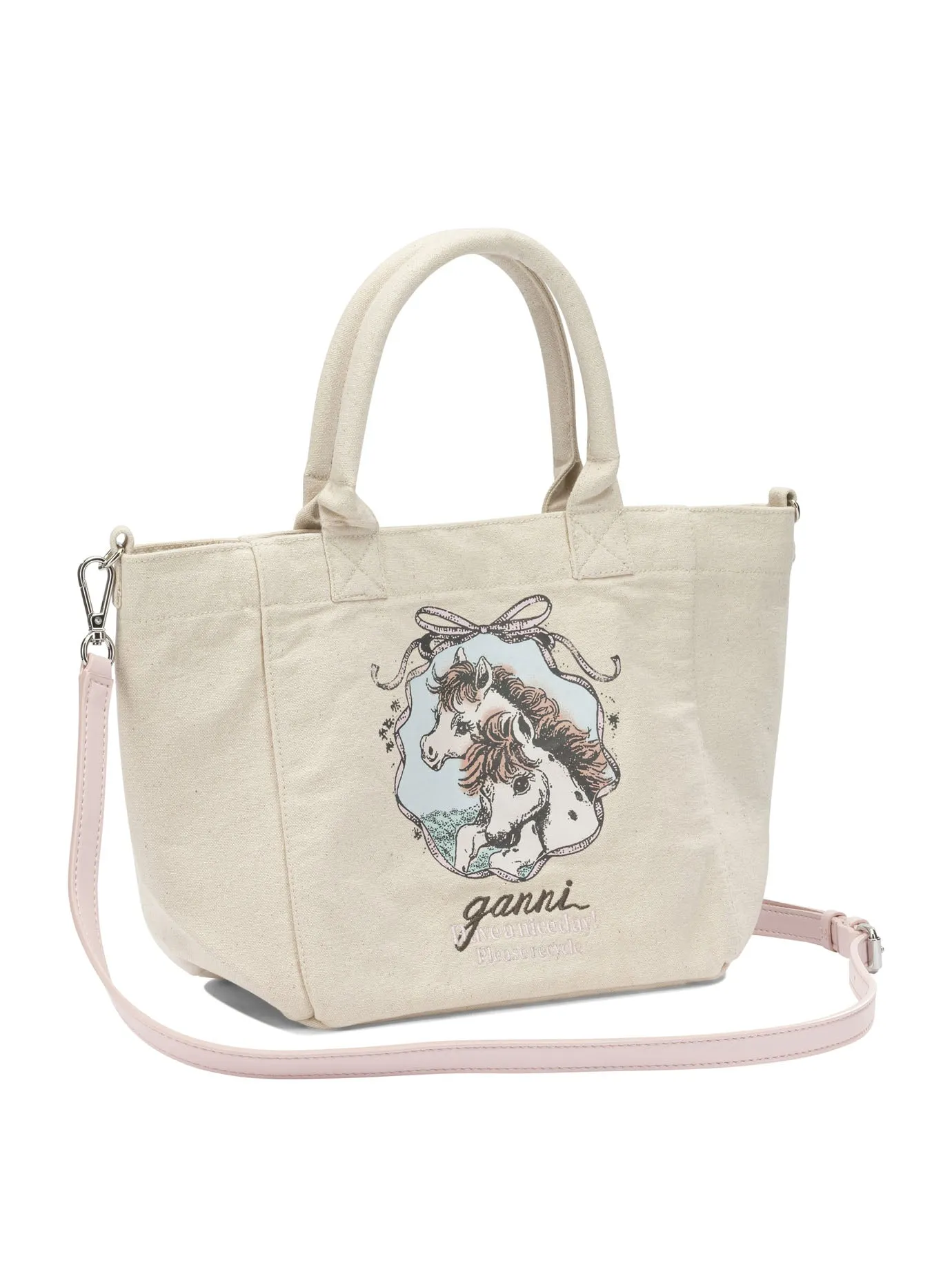 Easy Pony Handbags White sold by Wanan Luxury product image thumbnail 2