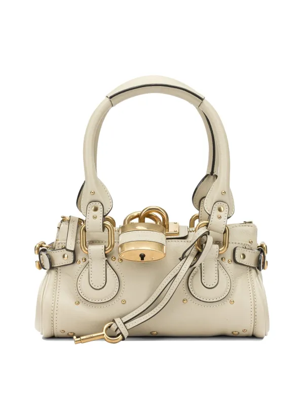 Paddington Handbags White made by Chloe