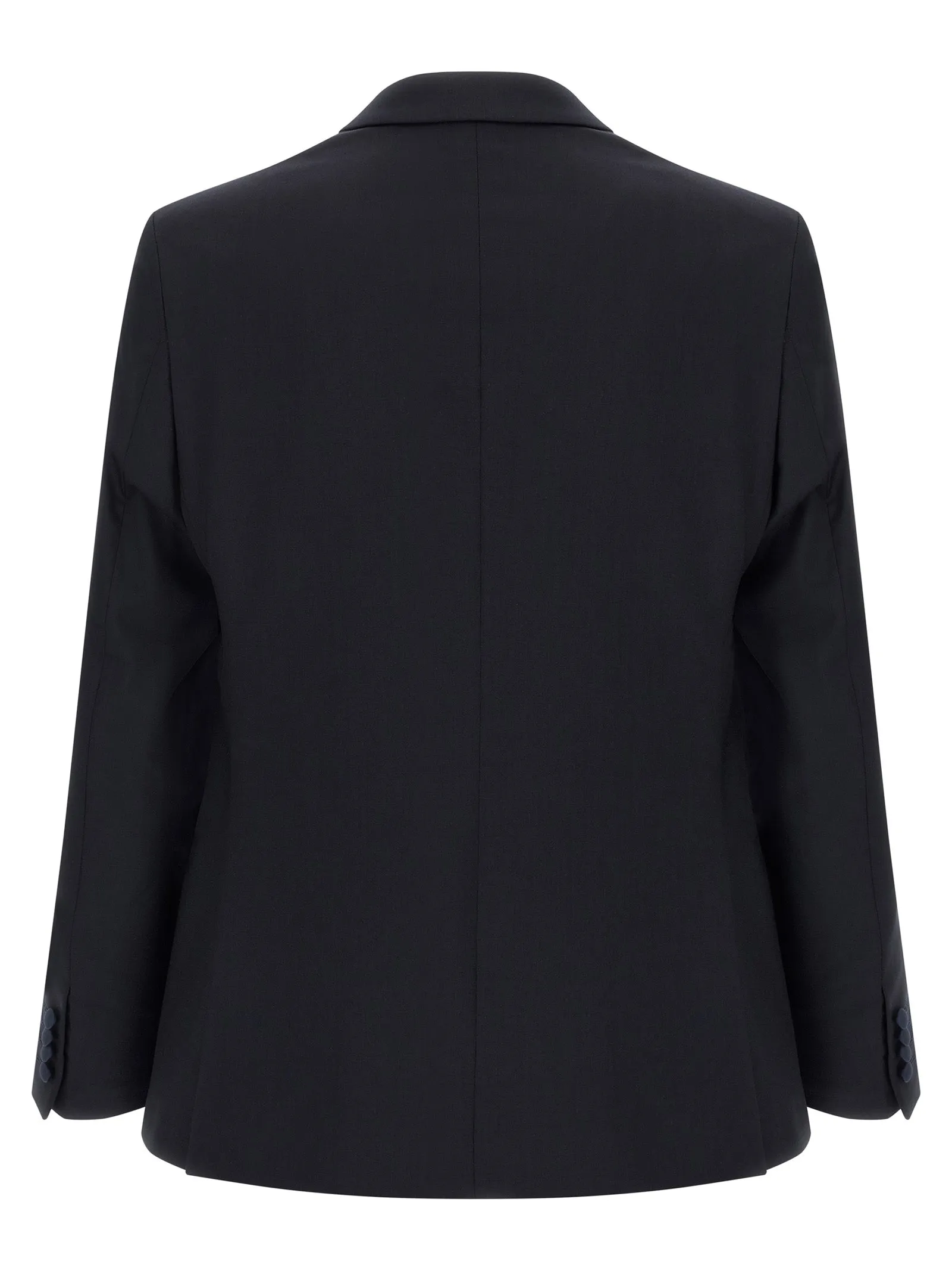 Wool And Satin Dress Suits Black sold by Wanan Luxury product image thumbnail 2